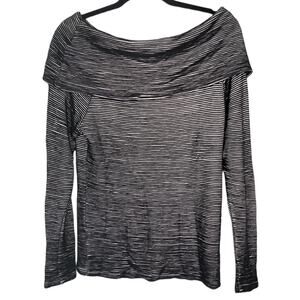 Dolan Small Off Shoulder Long Sleeve Shirt